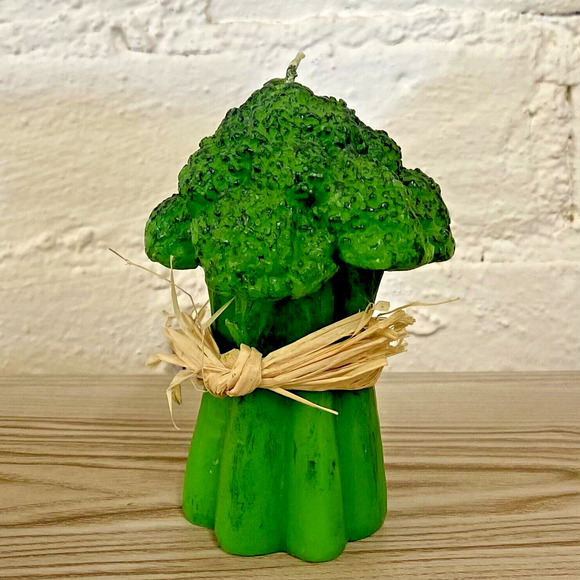 Vintage Vegetable Decorative Candles 4 Wax Pillar Candles Kitchen Fall Harvest - Picture 13 of 16